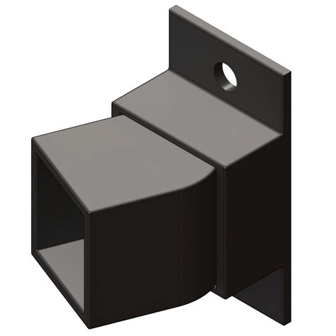 metal steel fence angle bracket|wall mount fence post bracket.